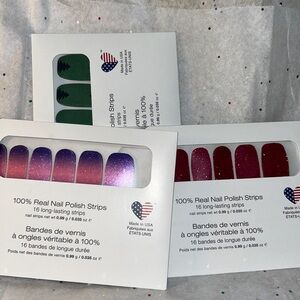 Color Street Nail Polish Strips Trio